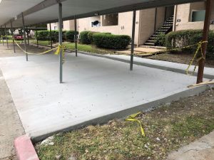 commercial concrete slab for apartment